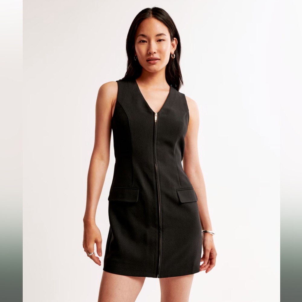 Abercrombie & Fitch Black Mini Dress